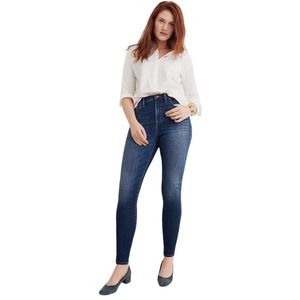 Madewell the 10” High Rise Skinny Jeans Womens Size 36 Medium to Dark Wash NWT